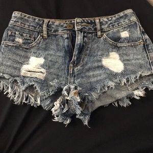 jean shorts